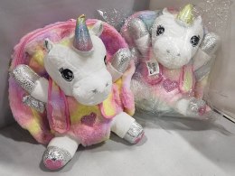 Plecak pluszowy z jednorożcem Adar (610170)