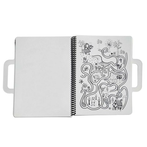 Podkład na biurko FUNNY MAT white KSIENICZKA do kol.którą drogę sfu1165 biały polipropylen PP [mm:] 160x210 Strigo (868137931165