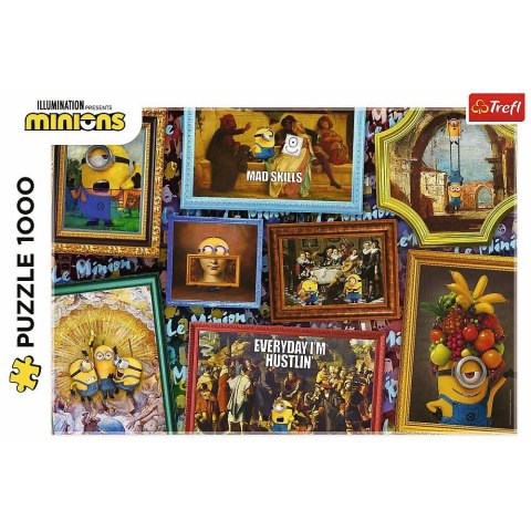 Puzzle Minionki Galeria Minionków 1000 el. Trefl (10744)