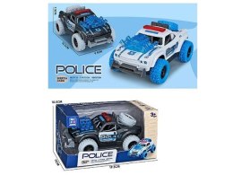 Samochód policyjny światło i dźwięk Bigtoys (BA5282)