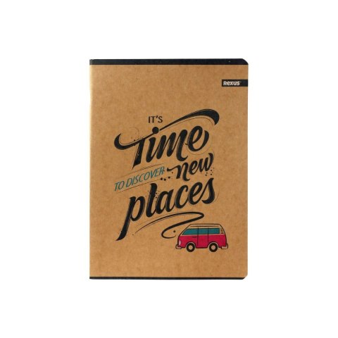 Zeszyt Kraft Liner A5 60k. 70g linia [mm:] 145x208 Beniamin (609624)