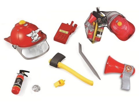 Akcesoria do kostiumów zestaw strażacki z hełmem Adar (587151)