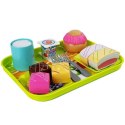Artykuły kuchenne Zestaw Jedzenia Deser Ciasto z Tacką Lean (7059)