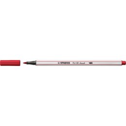 Flamaster Pen 68 brush ciemnoczerwony 1 kol. Stabilo (568/50)