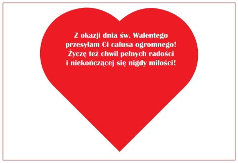 Kartka składana Karnet B6 Walentynki SERCE I PINEZKA B6 Henry (5905701487530) Kartka składana Karnet B6 Walentynki SERCE I PINEZKA B6 Henry (5905701487530)