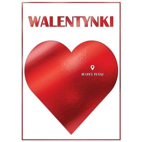 Kartka składana Karnet B6 Walentynki SERCE I PINEZKA B6 Henry (5905701487530) Kartka składana Karnet B6 Walentynki SERCE I PINEZKA B6 Henry (5905701487530)