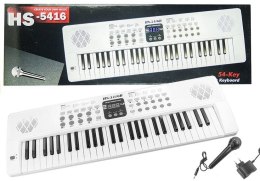 Organy Elektryczne pianinko z mikrofonem USB Lean (1277)