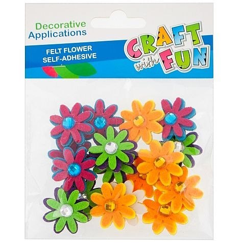 Ozdoba filcowa 16 szt Craft with Fun (439261) Ozdoba filcowa 16 szt Craft with Fun (439261)