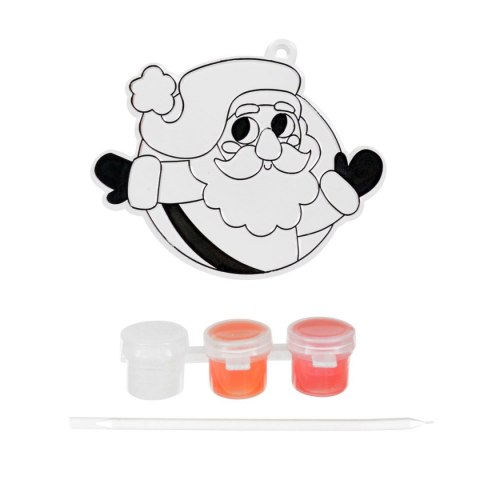 Ozdoba świąteczna witrażyk z farbkami Arpex (BN3506)