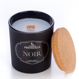 Świeczka ozdobna Noir czarna 135g Pavoncella (5905711530028)