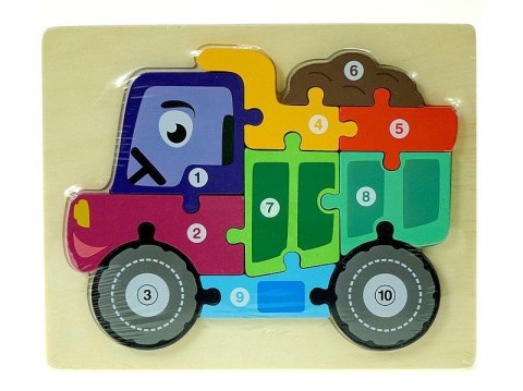 Układanka drewniana ciężarówka Adar (581005)