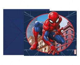 Zaproszenie Spiderman 6szt. Godan (93951)