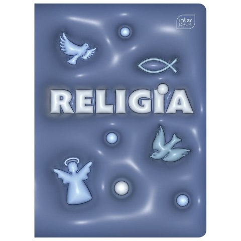 Zeszyt tematyczny HYBRID religia A5 60k. 70g krata Interdruk (+pigułka wiedzy)