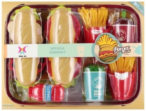 Artykuły kuchenne zestaw fast food Mega Creative (543808)