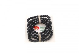 Bransoletka bransoletka onyks mat poczwórny 6mm Mol