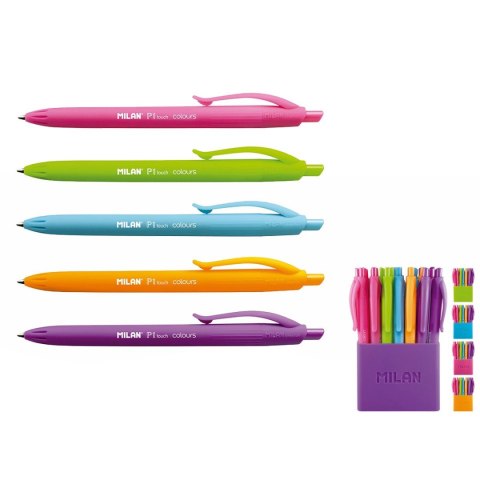 Długopis olejowy P1 wkład mix Milan (176555124) Długopis olejowy P1 wkład mix Milan (176555124)