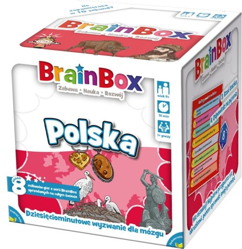 Gra edukacyjna BrainBox - Polska 2 ed. Rebel (5902650616851)