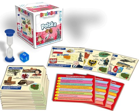 Gra edukacyjna BrainBox - Polska 2 ed. Rebel (5902650616851)