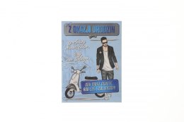 Kartka składana Comic Urodzinowy dla chłopaka B6 Ev-corp (STKC-009)