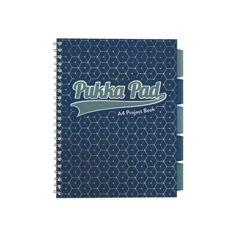 Kołozeszyt (kołonotatnik) GLEE PROJECT BOOK A4 200k. 80g krata Pukka (3004-GLE)