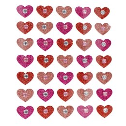 Naklejka (nalepka) serca Craft with Fun (501869)