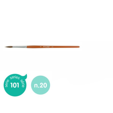 Pędzel nr 20 Milan (0410120/3)