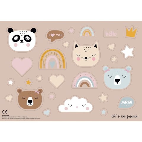 Zestaw plastyczny B&B GIRLS 5902277323361 Bebe (A4)