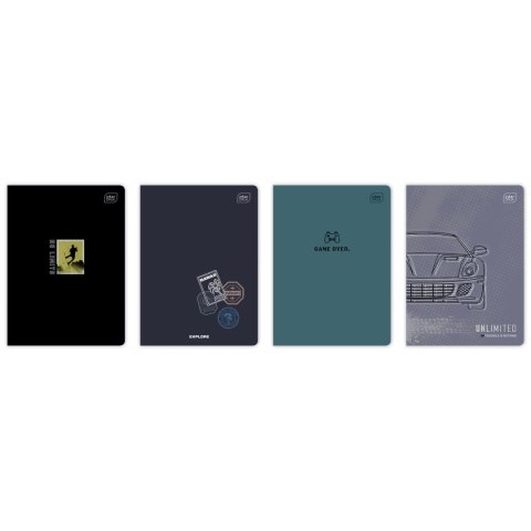 Zeszyt BOYS MIX A5 60k. 70g linia Interdruk