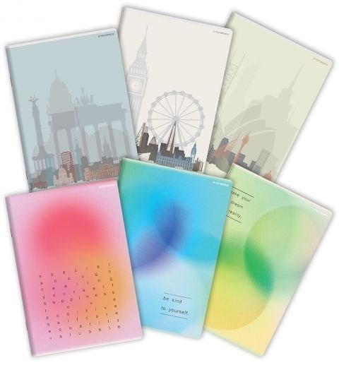 Zeszyt CITY/GRADIENT A4 80k. 70g krata Top 2000 (400169449)