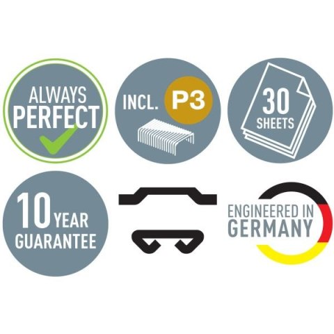 Zszywacz Cosy niebieski 30k (55670061) Leitz