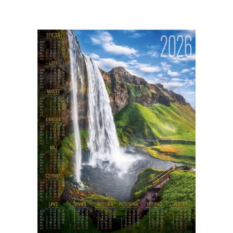 Kalendarz ścienny B-1 670mm x 988mm Telegraph (02)