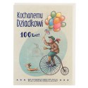 Kartka składana [mm:] 145x195 Art Nuvo (D/B)
