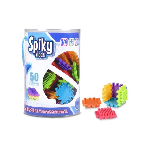 Klocki plastikowe Spiky 50 elementów Artyk (129131)