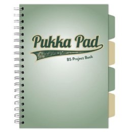 Kołozeszyt (kołonotatnik) BOOK SAGE B5 kratka ZMORSKI 5032608031181 B5 100k. krata Pukka (3115)