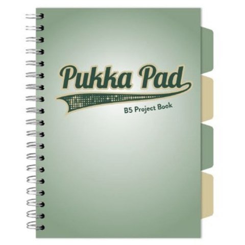 Kołozeszyt (kołonotatnik) BOOK SAGE B5 kratka ZMORSKI 5032608031181 B5 100k. krata Pukka (3115)