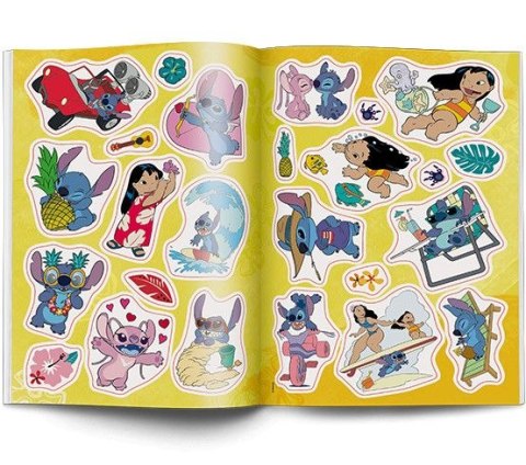 Książka dla dzieci Disney Stich Kolorowanka z Naklejkami Ameet (NA-9135) Książka dla dzieci Disney Stich Kolorowanka z Naklejkami Ameet (NA-9135)