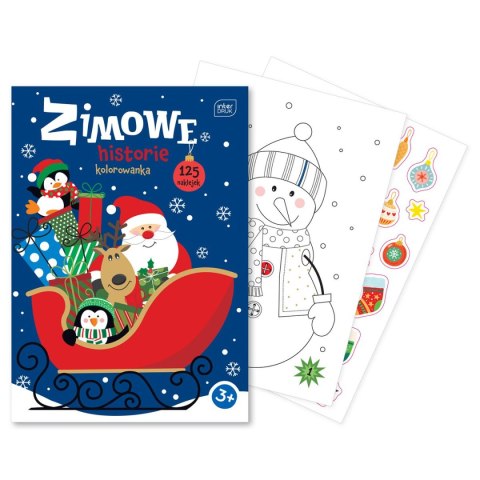Książka dla dzieci z naklejkami A4 16 Interdruk (5902277365873) Książka dla dzieci z naklejkami A4 16 Interdruk (5902277365873)
