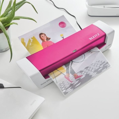 Laminator iLam Home Office A4 różowy Leitz (73680023) Laminator iLam Home Office A4 różowy Leitz (73680023)