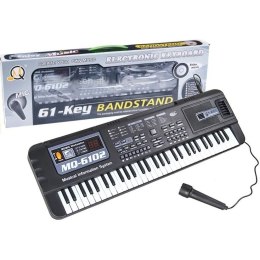 Organy Keyboard MQ-6102 61 Klawiszy Mikrofon Do Nauki Lean (1476)