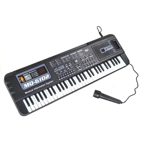 Organy Keyboard MQ-6102 61 Klawiszy Mikrofon Do Nauki Lean (1476) Organy Keyboard MQ-6102 61 Klawiszy Mikrofon Do Nauki Lean (1476)