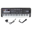 Organy Keyboard MQ-6102 61 Klawiszy Mikrofon Do Nauki Lean (1476)
