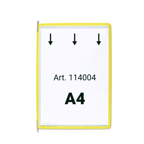 Panele prezentacyjne Tarifold A4 10 szt. żółte (114004TR) Panele prezentacyjne Tarifold A4 10 szt. żółte (114004TR)