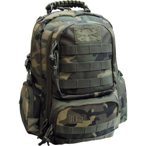 Plecak Woodland Camo military PLECAK szkolny St.Right (BP34)
