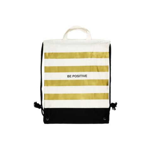Plecak (worek) na sznurkach Płótno be positive biała Beniamin (610230)