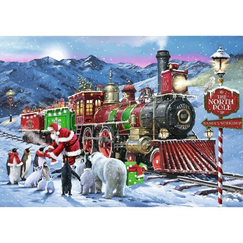 Puzzle Xmass Świąteczny pociąg Trefl (12087) Puzzle Xmass Świąteczny pociąg Trefl (12087)