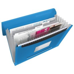 Teczka z przegródkami Vivida A4 kolor: niebieski 6 przegródek [mm:] 330x260 Esselte (624015)