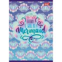 Zeszyt Mermaid A5 16k. podwójna linia kolor Unipap Zeszyt Mermaid A5 16k. podwójna linia kolor Unipap