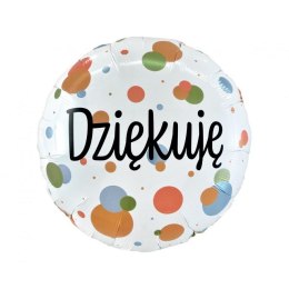 Balon foliowy Dziękuje 18cal Godan (FG-ODKG)