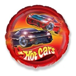Balon foliowy Hot Cars 18cal Godan (B401543)