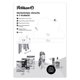 Blok rysunkowy kreatywny premium A4 mix Pelikan (9589011)